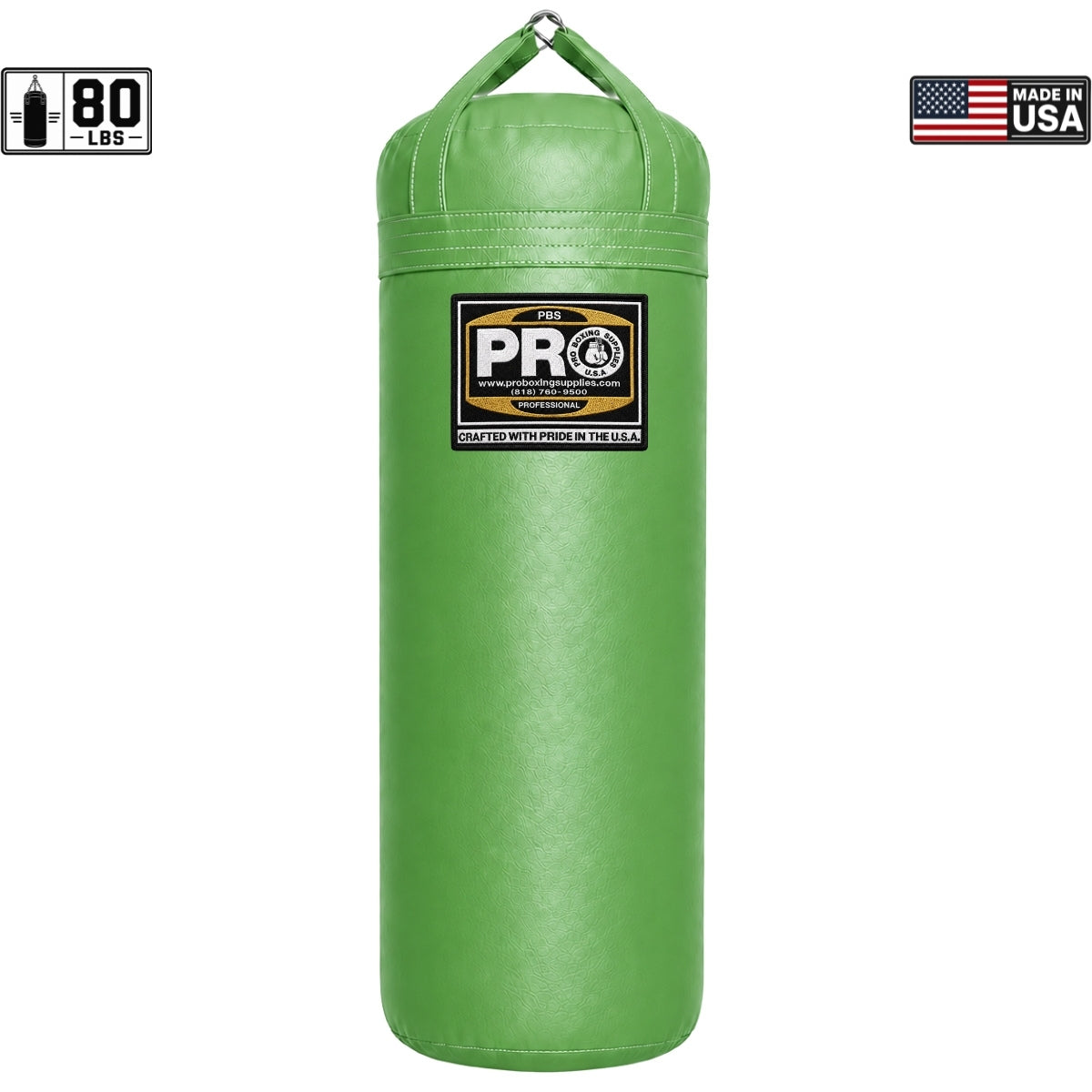 ProBoxing® 80 LBS Heavy Punching Bag - Yellow