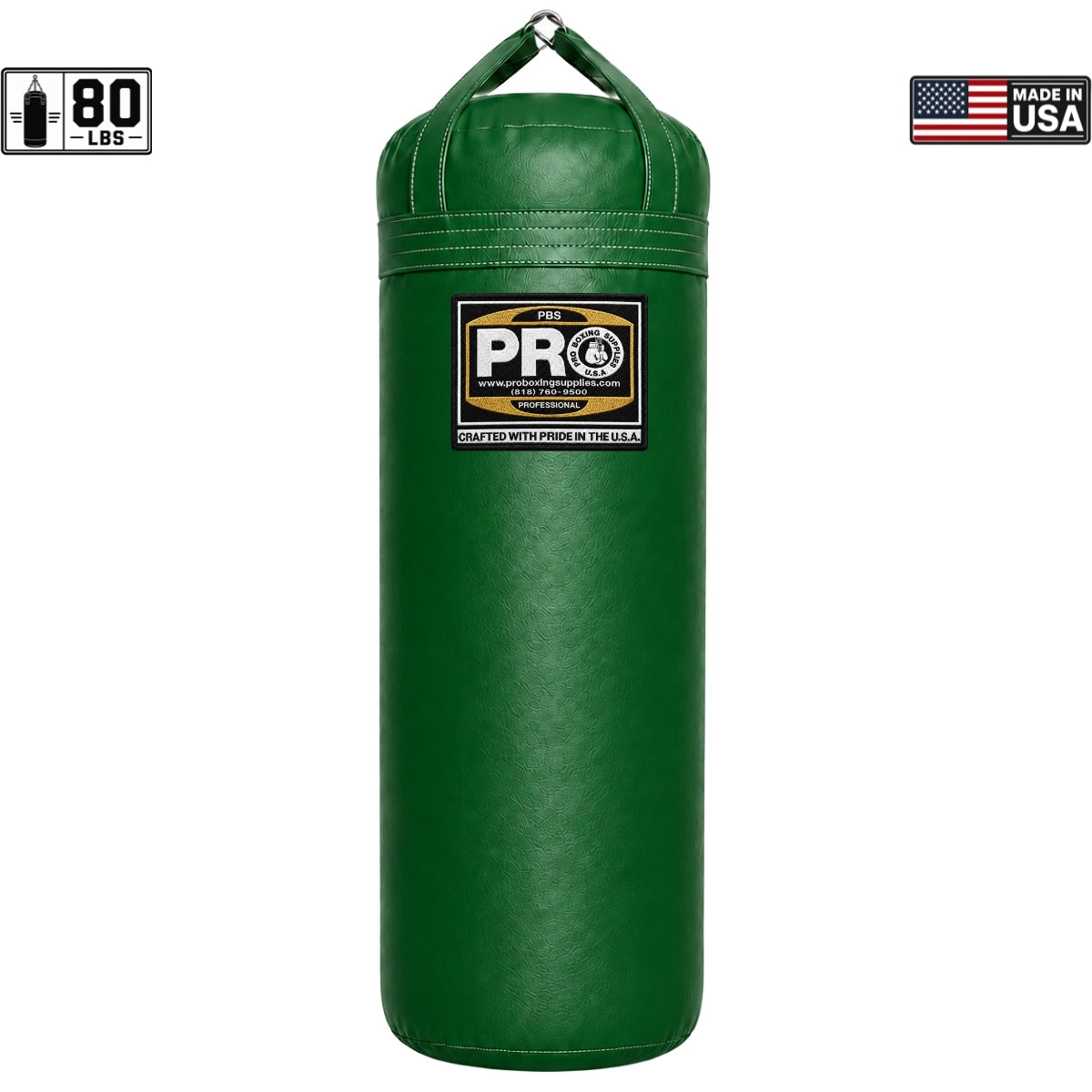 ProBoxing® 80 LBS Heavy Punching Bag - Yellow