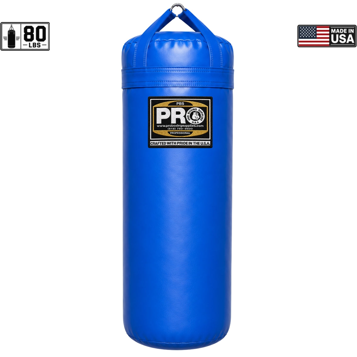 ProBoxing® 80 LBS Heavy Punching Bag - Yellow