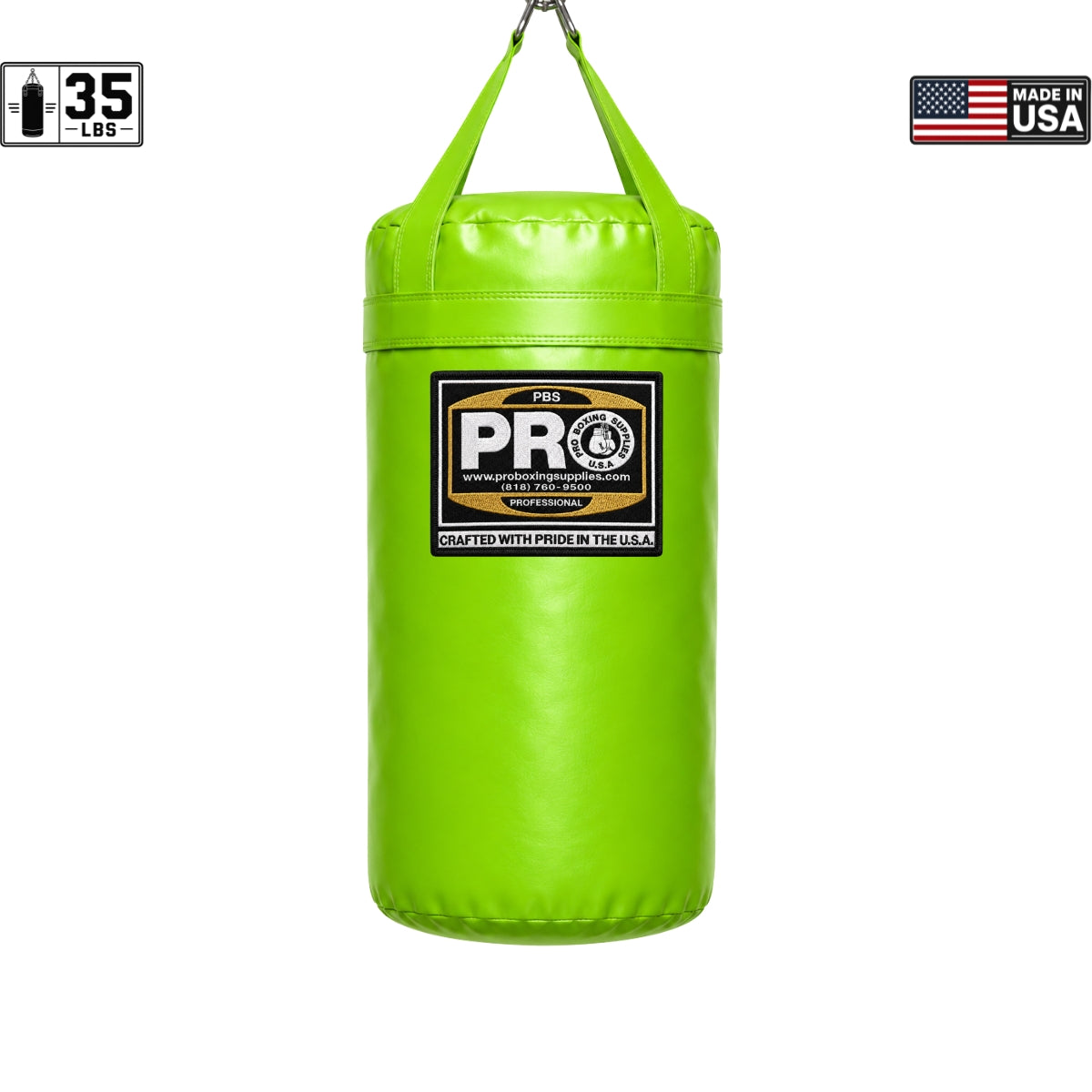 ProBoxing® 35 LBS Heavy Punching Bag - Blue