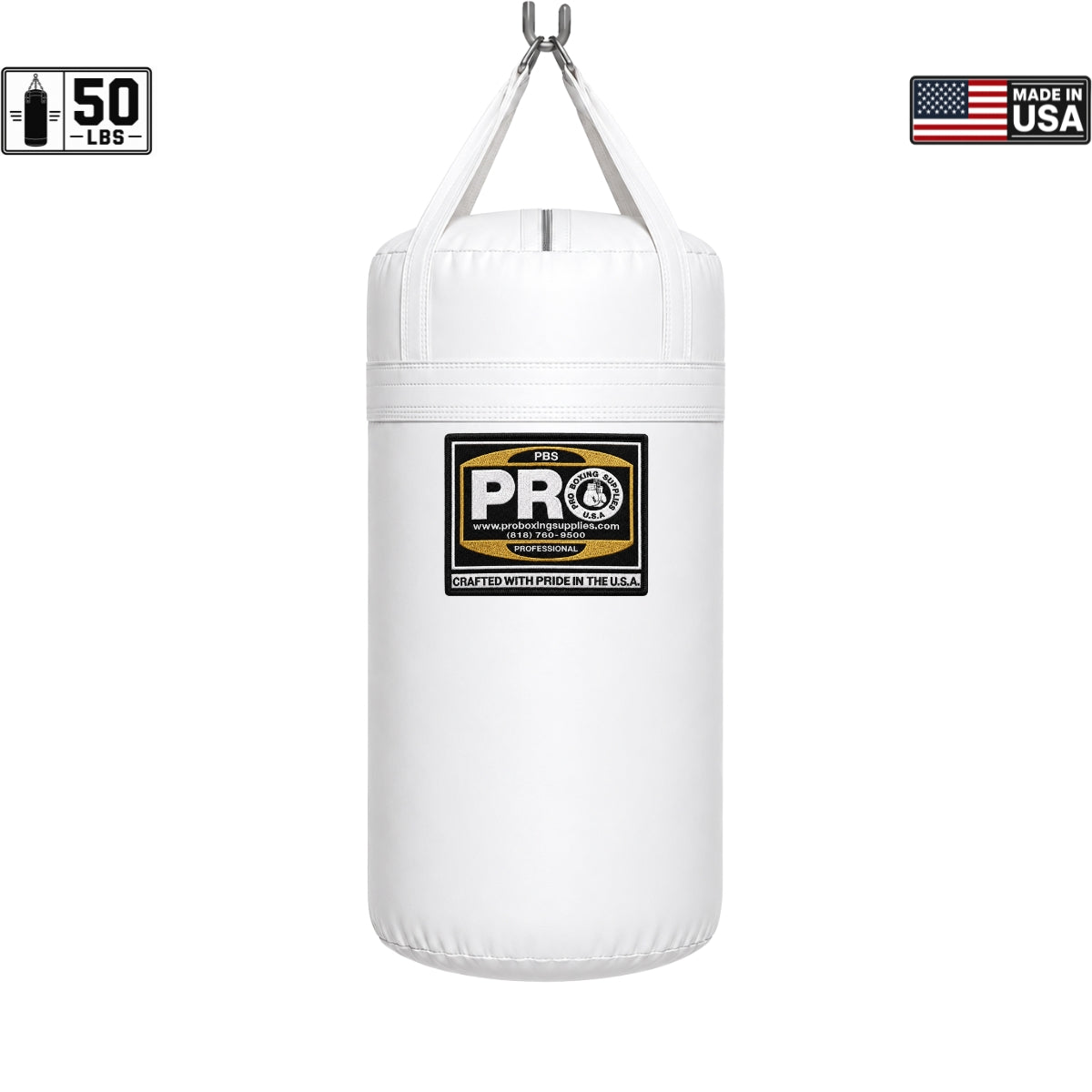 ProBoxing® 50 lbs Heavy Punching Bag - Blue