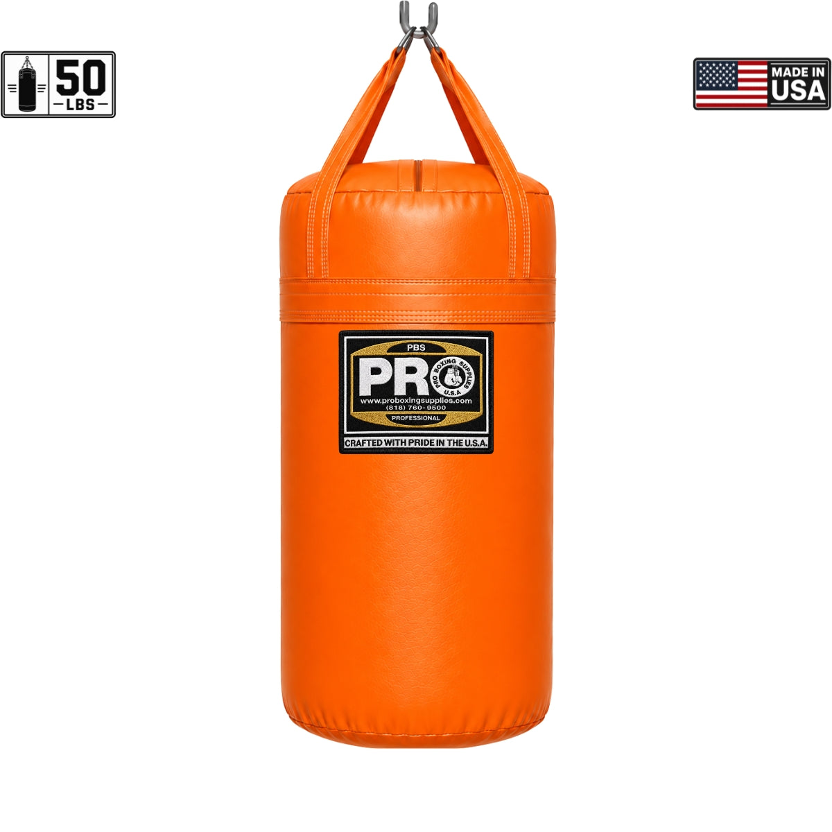 ProBoxing® 50 lbs Heavy Punching Bag - Blue