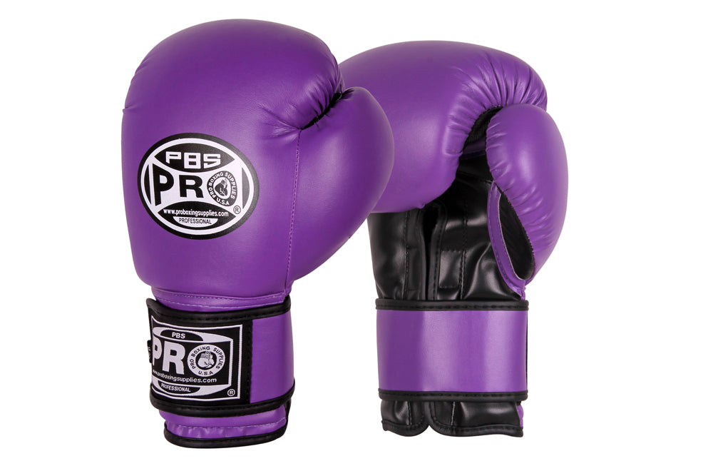 ProBoxing® Youth Gloves - Purple/Black