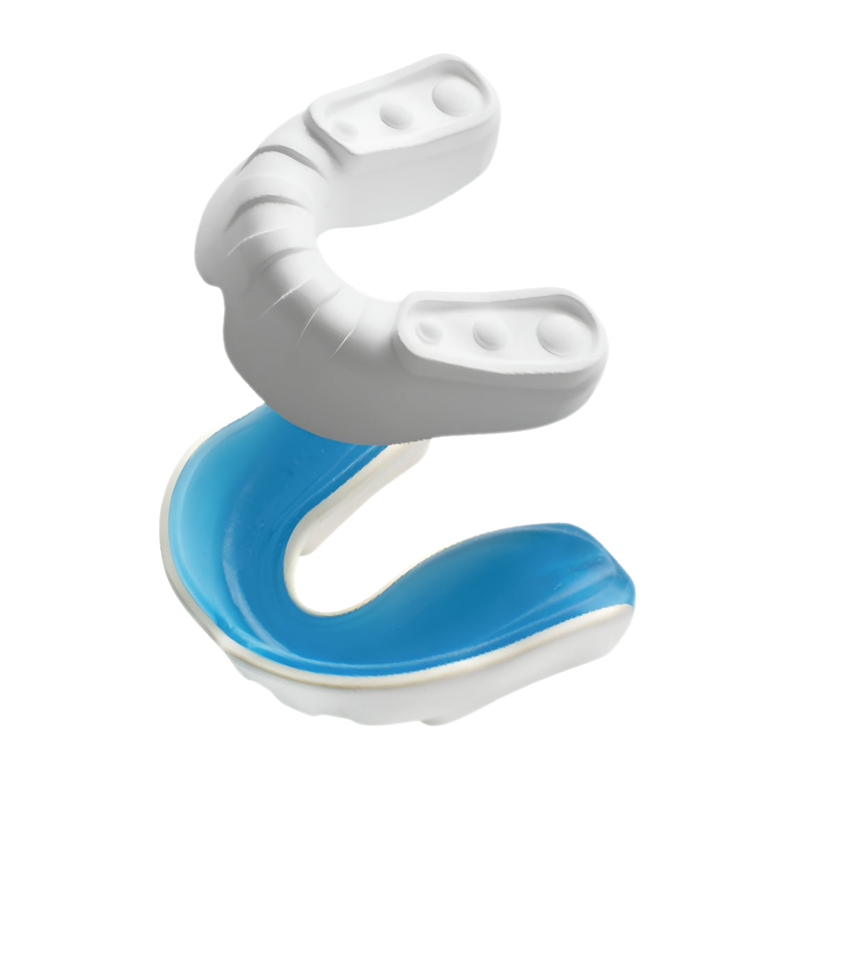 Wacoku - Advanced GEL Mouthguard - White & Blue