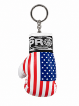 ProBoxing® Mini Gloves Key Chain (flags)