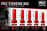 ProBoxing® 120 LBS Free Standing Bag - Black