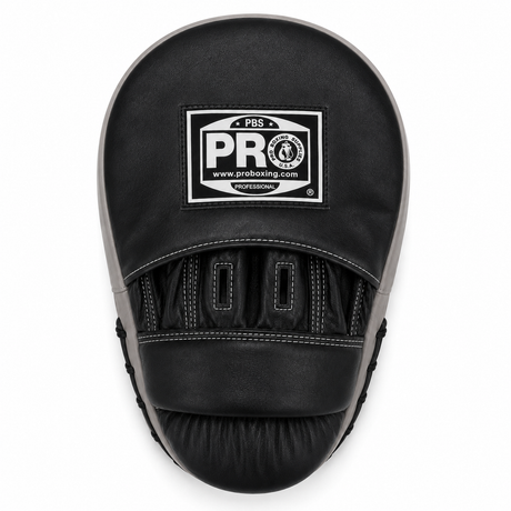 ProBoxing® Deluxe Focus Mitts - Black & Grey Trim