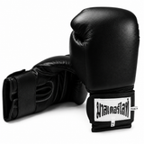 Thaismai Boxing Gloves - Hook & Loop - Leather (Red)