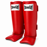 Thaismai Muay Thai Shin Guard - Leather (Black)