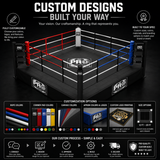 ProBoxing 12' x 12' Boxing Ring 1 Foot | Made in USA