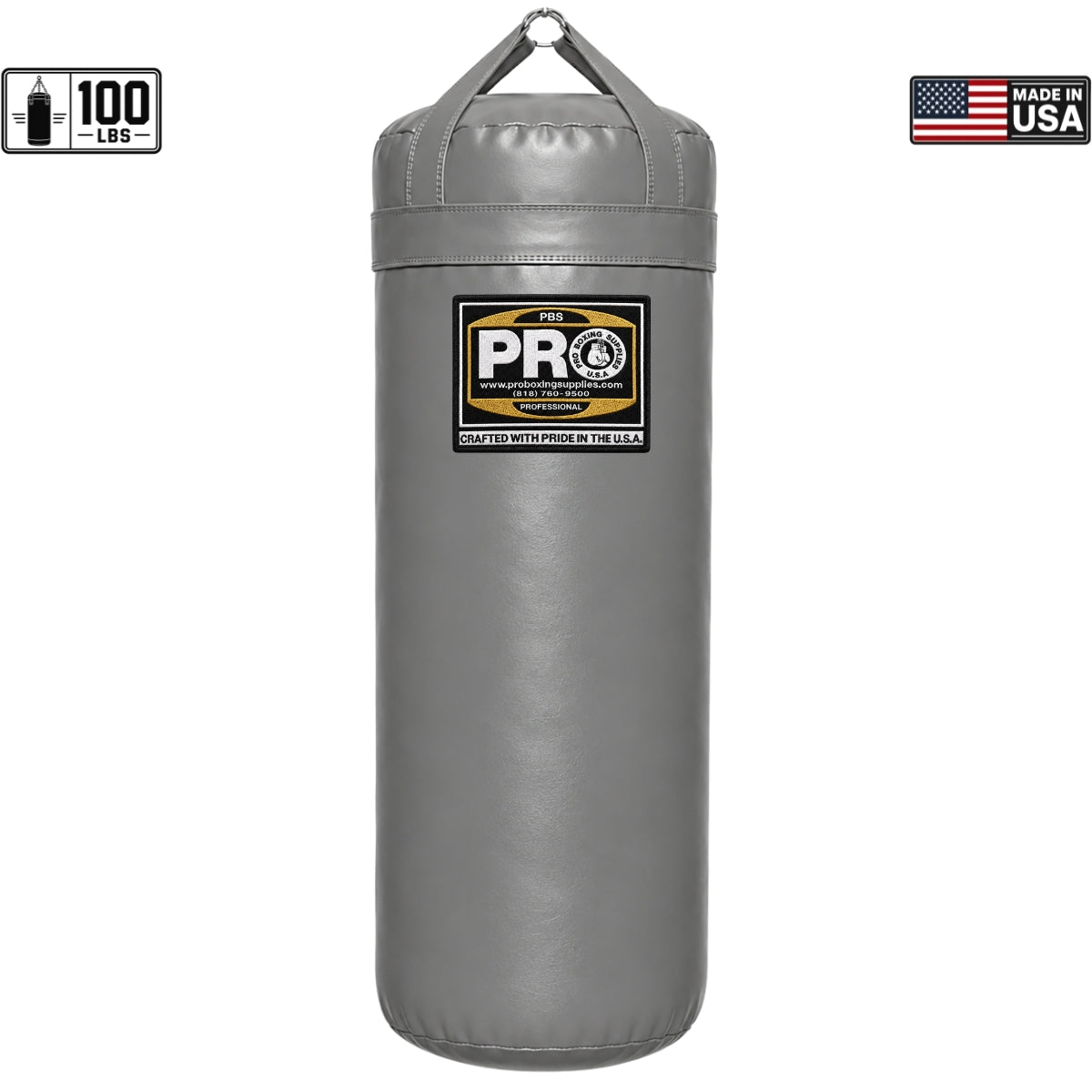 ProBoxing® 100 LBS Heavy Punching Bag - Blue