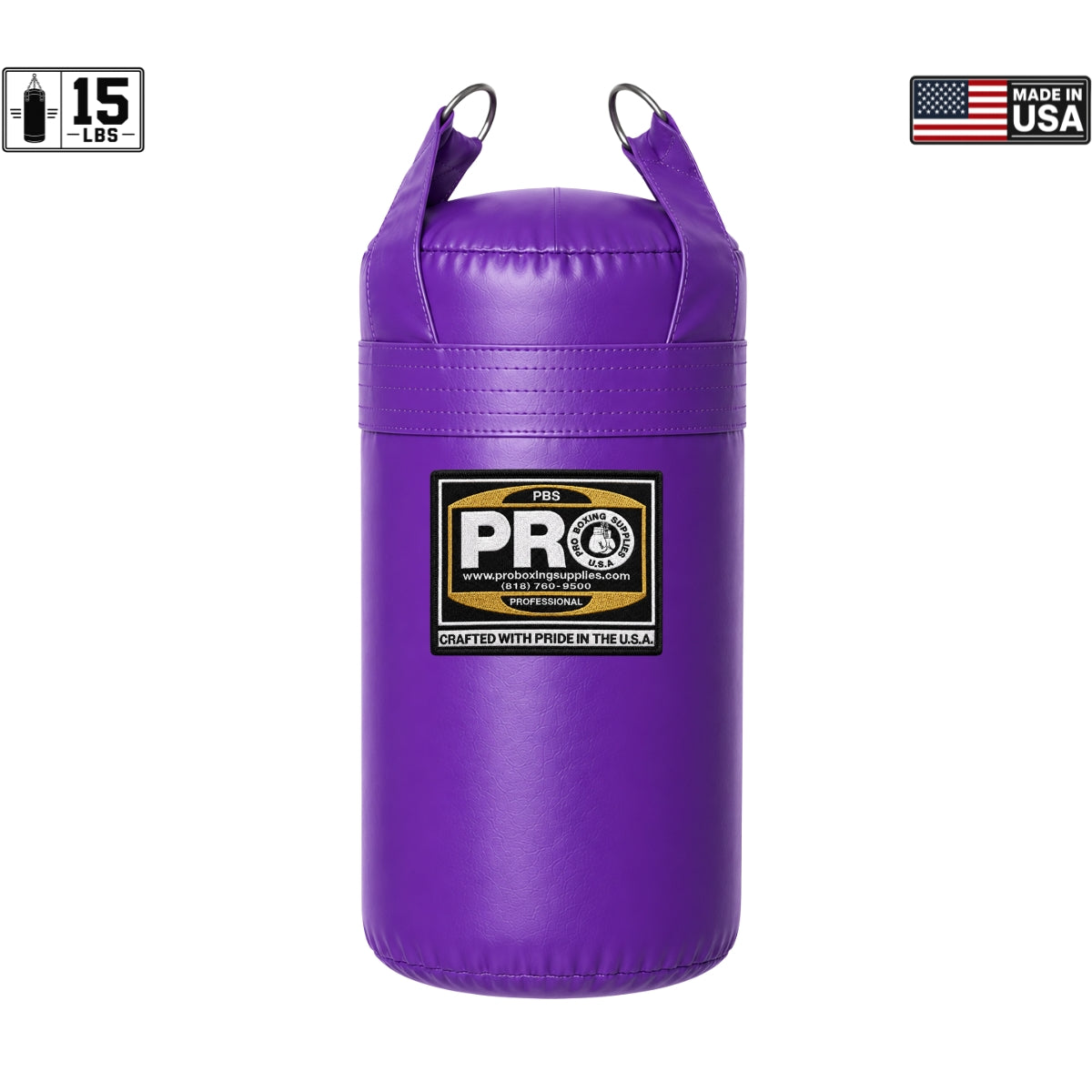 ProBoxing® 15 LBS Heavy Punching Bag - Pink
