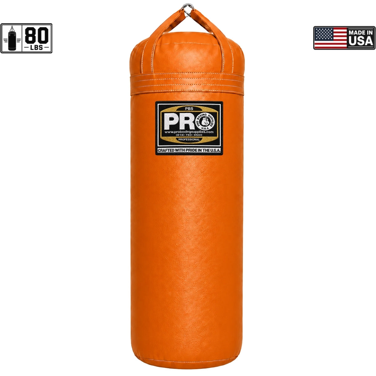 ProBoxing® 80 LBS Heavy Punching Bag - Pink