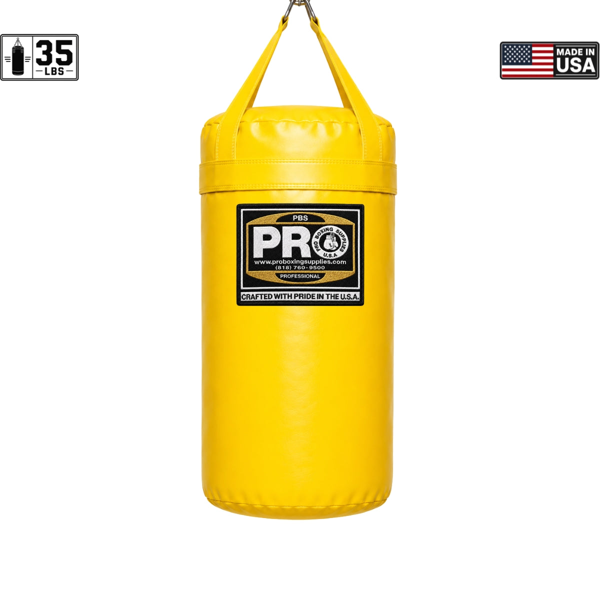 ProBoxing® 35 LBS Heavy Punching Bag - Blue