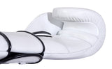 (NEW) Casanova® Boxing Professional Hook & Loop Boxing Gloves - White