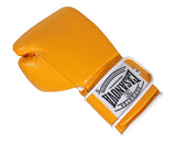 (NEW) Casanova® Boxing Professional Hook & Loop Boxing Gloves - Yellow