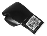 (NEW) Casanova® Boxing Professional Lace-Up Boxing Gloves - Black