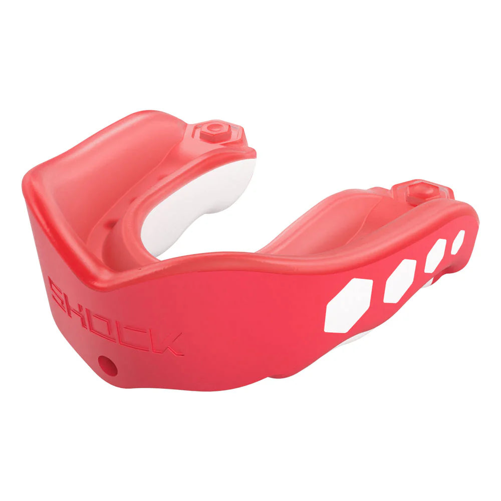 Shock Doctor - GEL MAX (Flavor Fusion Punch) Mouthguard - Red & White