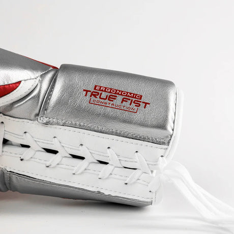 RS100 Professional Sparring Gloves - Red & Silver