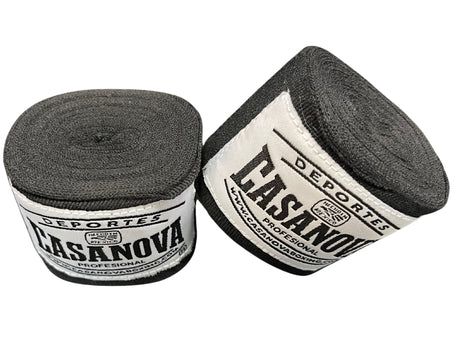 Casanova® Boxing Hand Wraps 180" - Black