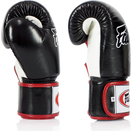 Fairtex - BGV1 - Muay Thai Boxing Gloves - Black & Red