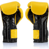 Fairtex Gloves - BGV9 - Muay Thai Boxing Gloves - Yellow & Black
