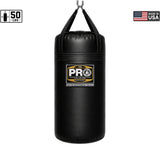 ProBoxing® 50 lbs Heavy Punching Bag - White
