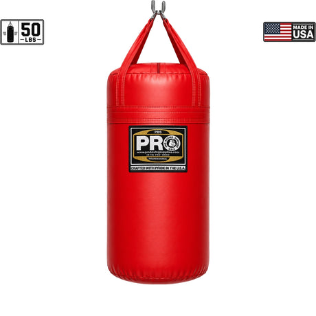 ProBoxing® 50 lbs Heavy Punching Bag - Black