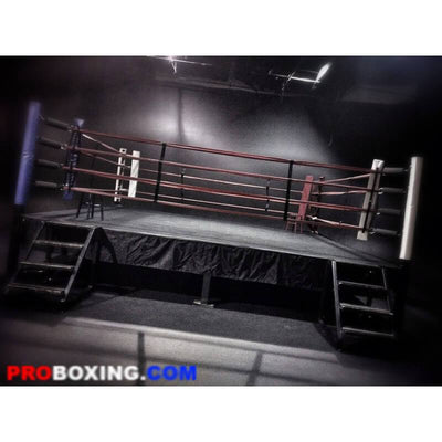 Daily Rental - Pro Boxing Classic Black Elevated Ring