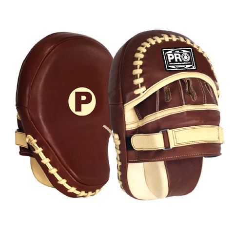 ProBoxing® Ultimate Leather Focus Mitts - Brown