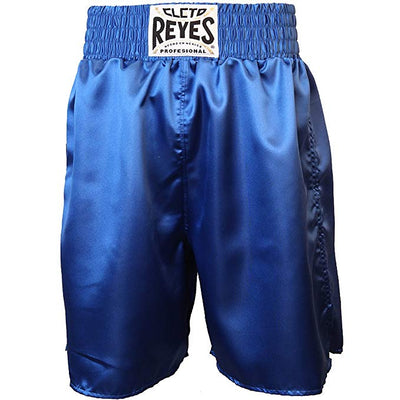 Cleto Reyes Satin Classic Boxing Trunks - All Blue