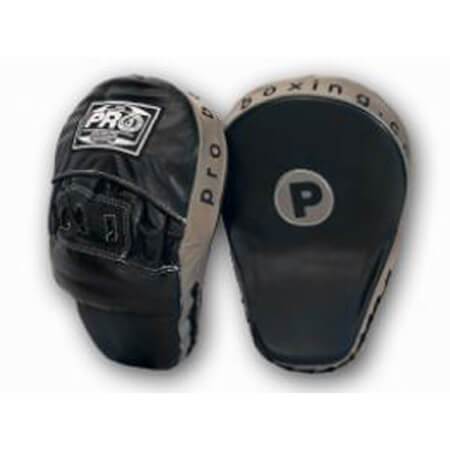 ProBoxing® Deluxe Focus Mitts - Black/Grey Trim