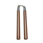 Chain Wooden Octagon Nunchaku