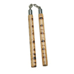 Traditional Wooden Nunchaku - Tiger