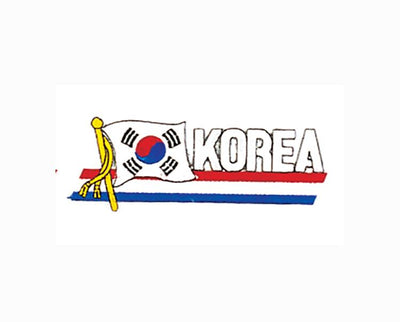 Patriotic Korean Flag Patch