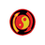 Red &amp; Yellow Ying Yang Patch