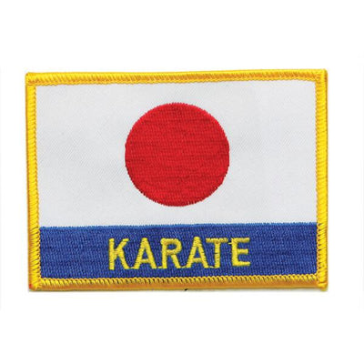 Japan Flag Karate Patch