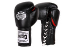 Casanova Boxing® Professional Lace Up Training Gloves - Black