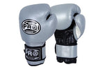 ProBoxing® Classic Leather Training Gloves - Gray